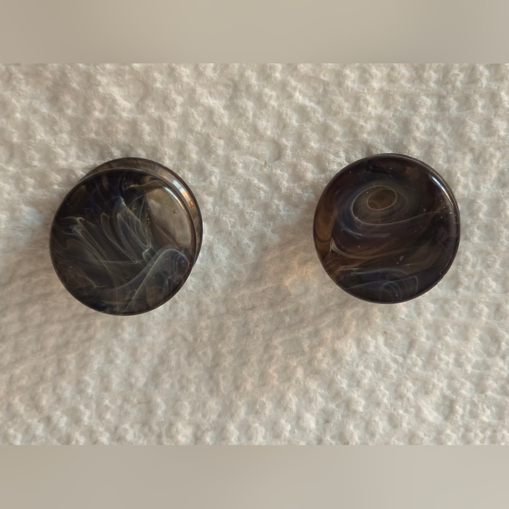 Glasswear Studios Amber Purple Borostone